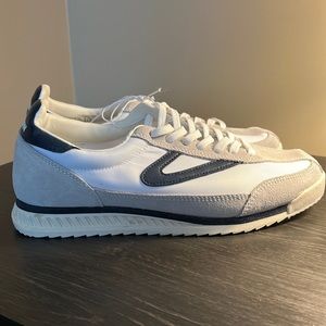 NWT Tretorn tennis shoes, white, navy, grey size 8